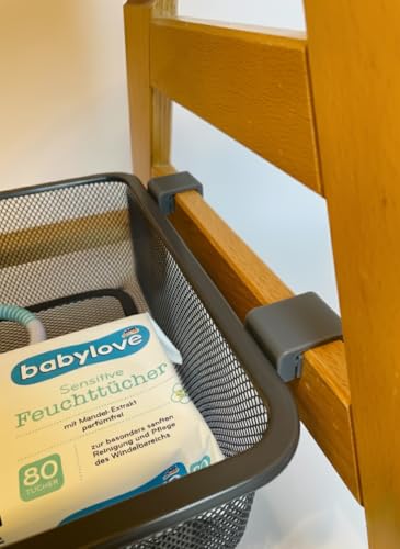 JALUDesignDE Trofast Adapter für Hochstuhl Hauck Alpha und Beta (Grau)