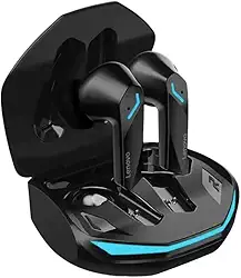 Lenovo GM2 Pro TWS Gamer Fone De Ouvido Sem Fio Bluetooth 5.3 De Baixa Latência Com Microfone Para Jogos