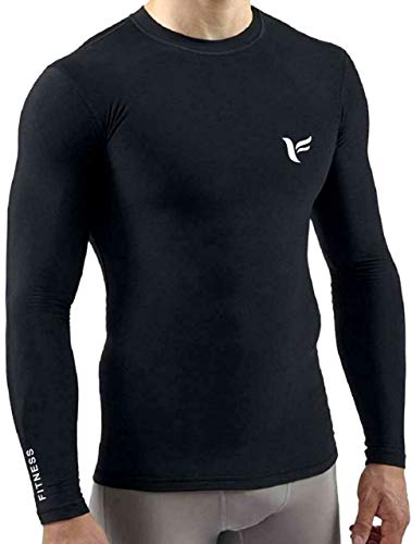 Image of Zexer ens Stretchable Gym and Sports Wear Tshirt for Men | Bodyfit Skinny Tshirt for Gymming and Sports | Gymming Tshirt by (Large)