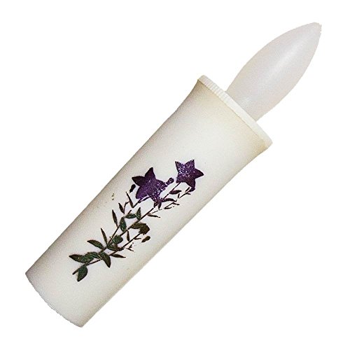 瑞光 電子ローソク(10分タイマー付) 1本入 小 鉄仙蒔絵入り (m137-1)