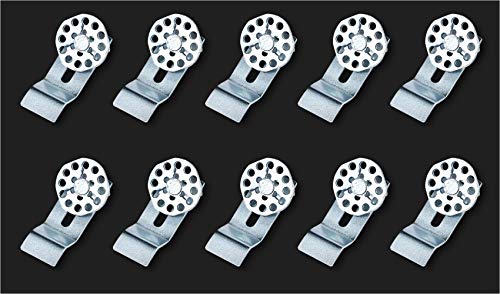 Undermount Sink Clips - Undermount Sink Brackets, Supports - Epoxy Sink Clips - 10 Pack Kit - Kitchen Sink Clips - Sink Clips - Undermount Kitchen Sink Clips