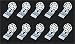 Undermount Sink Clips - Undermount Sink Brackets, Supports - Epoxy Sink Clips - 10 Pack Kit - Kitchen Sink Clips - Sink Clips - Undermount Kitchen Sink Clips