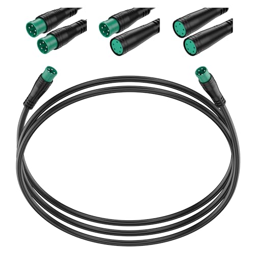 baluoqi Extend Cable with Julet Plug Male-Male Connectors for Electric