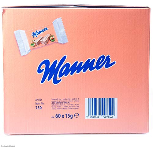 Manner Mini Neapolitan 900g XL Pack (60 x 2 stuks) - Image 3