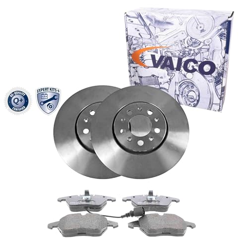 VAICO Set Di Dischi Disco Freno Assale anteriore 288 ventilato - Pastiglia Freno per VW Polo Hatchback (6R1, 6C1) per AUDI A1 Hatchback (8X1, 8XK) A1 Sportback (8XA, 8XF) per SKODA FABIA (NJ3)
