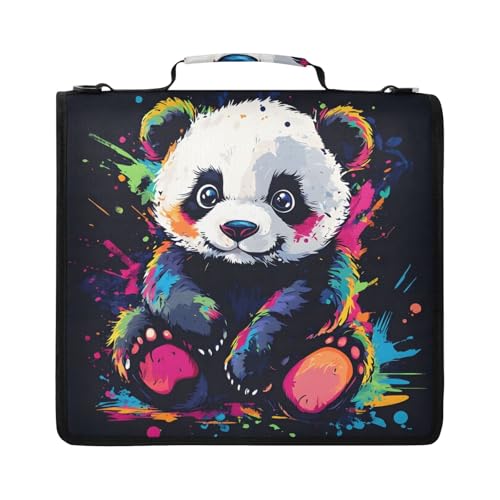 Classeur panda pour l'école et le travail avec compartiment ordinateur portable - 2