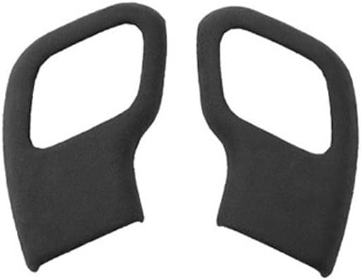 2pcs/Set Suede Gear Shift Knob Cover Sticker Shifter Cap Trim Compatible with Ford F150 2015-2020 (Black Gray, Large)