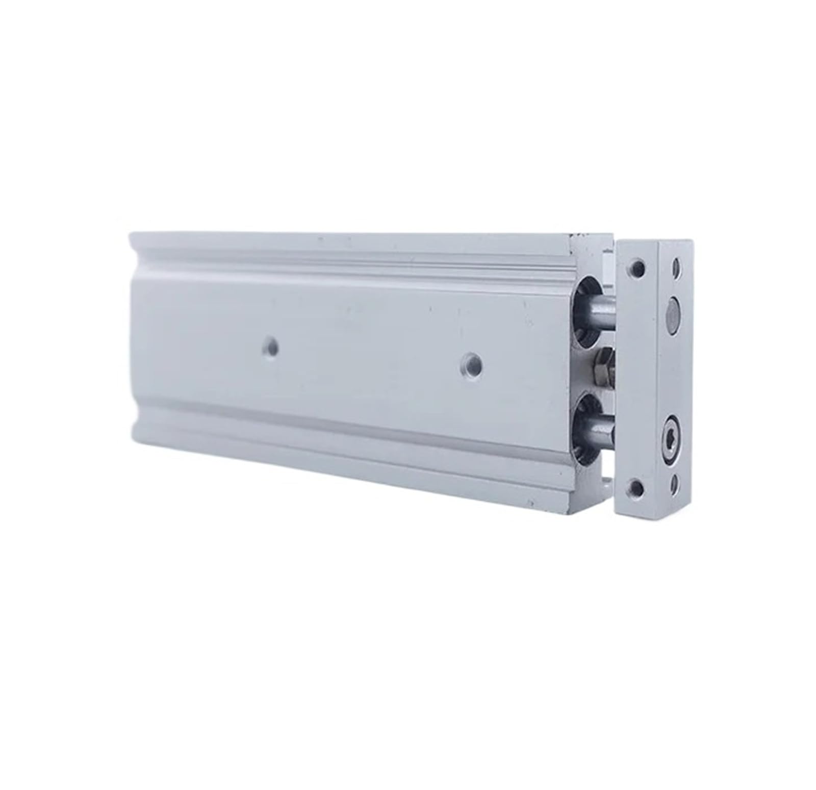 Vérin pneumatique double tige CXSM15-150 avec alésage 15mm pour guidage précis