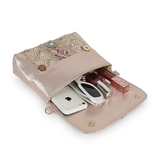 Image of Nevis Stylish Embroidery Unique Design Traditional Wedding Party Handheld Potli Bag For Women