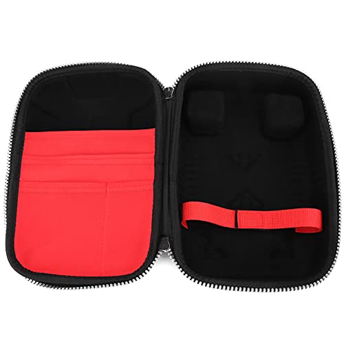 BONKZEBU Étui Rigide Portable pour Télécommande, Sac de Protection Léger pour/JR/Wfly, Sac de Rangement Facile à Transporter pour RadioLink AT9, adapté aux Amateurs RC, 13 X 9,1 X 4,7 Pouces,