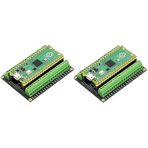 Treedix 2PCS Compatible with Raspberry PI PICO Breakout Board Flexible PCB Shield Board with Pin Header Cover