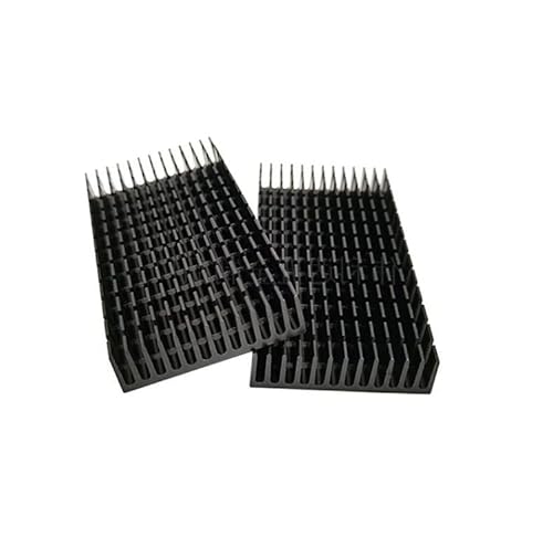 Aluminum Heatsink SJZBIN 2PCS 80x40x11mm Black Heat Sinks Radiator Board Cooling Radiator Fin Heat Cooler with Thermal Conductive Adhesive Tape for Cooler Electronics CPU Led Cooling Fin