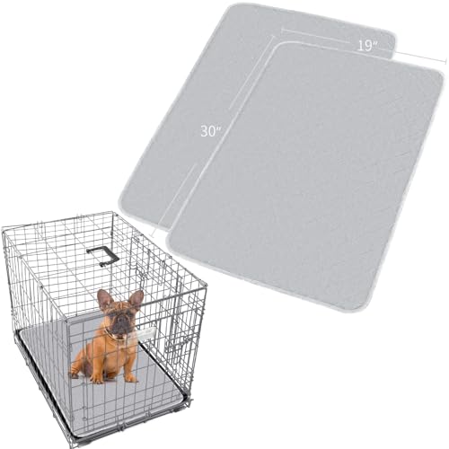 Moonsea Dog Crate Mat & Washable Pee Pads (2 Pack)