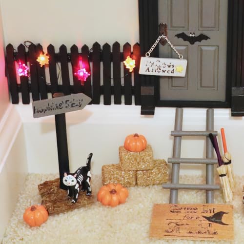 Miniature Hay Bales, 12pcs Mini Bales for Mini House Decoration Garden Decoration DIY Autumn Harvest Craft - Thumbnail 5