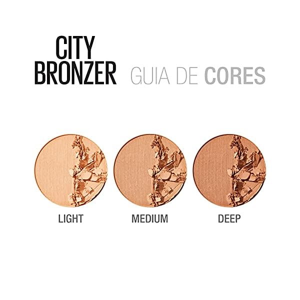Maybelline New York City Bronzer Powder Makeup, Bronzer and Contour Powder, 200, 0.32 oz.