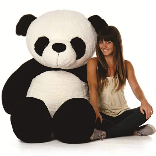 Image of HUG 'n' FEEL SOFT TOYS Panda 4 Feet Soft Toy | Birthday Gift for Girls Plush & Stuffed Toys