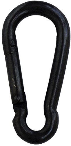 Ader Black Snap Link Hook 8mm 15 Pieces