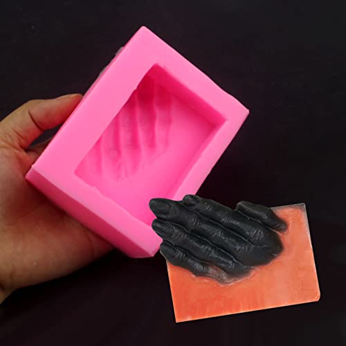 1 Piece Halloween Silicone Soap Making Mold Halloween Theme Silicone Mold Halloween Soap Making Mold Skull Silicone Soap Mold For Halloween Soap Making #TOP2