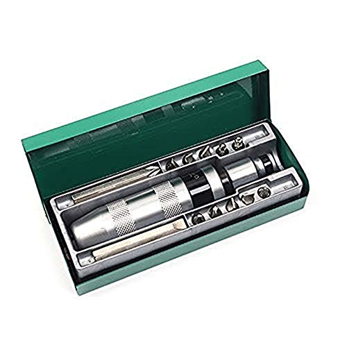 Impact Driver Screwdriver Set 13 Pcs Ratchet Bit Kit Hex Torx Bits Handle Multitools Heavy Duty Shock Socket Screw