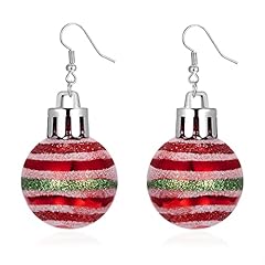 Red Ball Earring