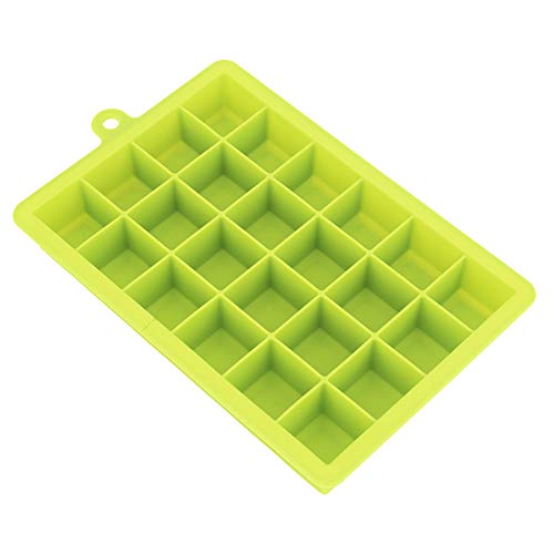 Molde de Silicona para Cubos de Hielo Cuadrados 24 Cavidades miniatura 3