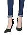 Mujer Tacones altos De BIGTREE Ante Stiletto Zapatos de tacón Dulce Bowknot...