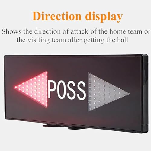 Indicateur de possession de basket-ball à LED grand écran pour table de marque