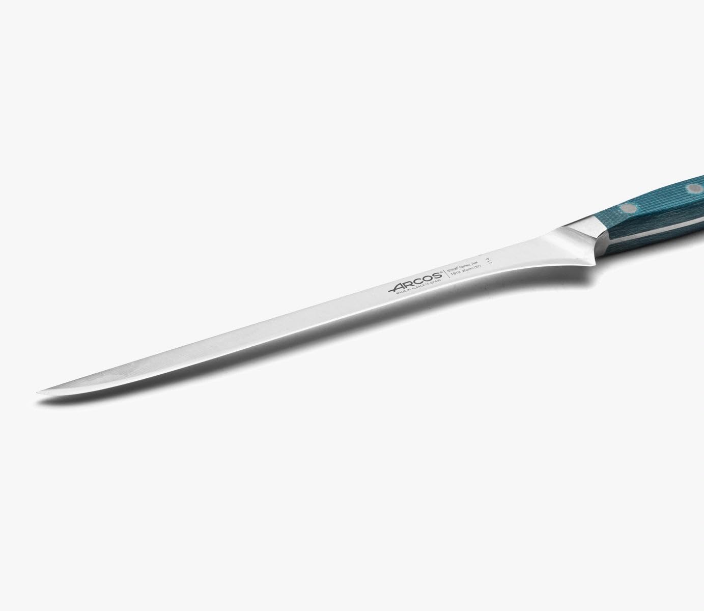 Arcos Brooklyn Schinkenmesser Nitrum geschmiedet Micarta Blau 250 mm