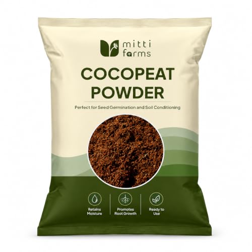 Image of Cocopeat Powder for Plants & Gardening 900 g | Coco Peat Soil Conditioner for Potting Mix, Seed Starting, Indoor & Outdoor Plants, Home Garden, Grow Bags & Pots