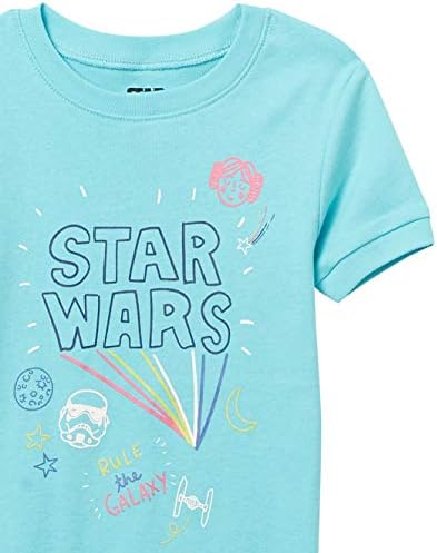 Amazon Essentials Girls Disney Star Wars Marvel Frozen Princess Snug-Fit Cotton Pajamas Sleepwear Sets 3 41BPpfKYC2L. AC