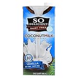 So Delicious Organic Vanilla Coconut Milk Beverage, 32 Ounce - 12 per case.