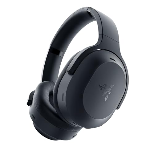 Razer Barracuda Pro - Casque Gaming sans Fil avec Hybrid ANC, (Amplificateur Audio THX, SmartSwitch Dual Wireless, Haut-parleurs Triforce 50 mm, Micros Antibruit Intégrés Beampourming) Noir