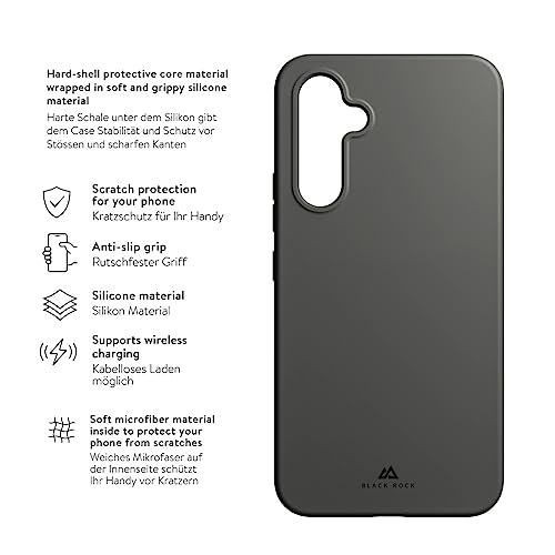 Silikonskal Urban Case för Samsung Galaxy A54 5G - Grå Tunn & Halkfri