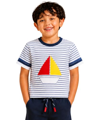 Image of Pilolo Kids Soft Cotton Lycra Pocket T-Shirt for Boy's