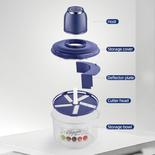 Máquina peladora eléctrica de uvas y tomates con motor potente de 50W y apta para lavavajillas 8