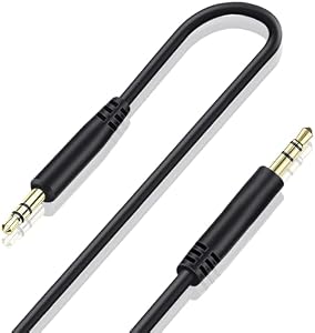 Câble Audio de Remplacement pour Casque Sony 3,5 mm à 3,5 mm Fil Auxiliaire Compatible avec Sony WH-1000XM5 WH-1000XM4 WH-1000XM3 WH-CH720N WH-CH710N Beats Solo 2 Solo 3 Solo 4 Studio 3 (Sans Micro)
