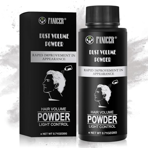 Polvos Texturizantes para el Pelo 20g,Voluminizador y Fijador en Polvo para Hombre y Mujer,Efecto Mate y Acabado Natural,Aporta Volumen y Cuerpo sin Apelmazar,Cera en Polvo sin Residuos Grasos