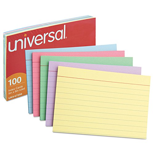 Intercalaires Universal UNV47256 pour organiser vos fiches de révision et recettes