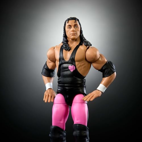 Wwe Wrestlemania Elite Collection Figurine Bret Hit Man Hart 15 Cm - vue 4