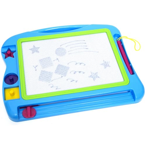 R & S LIMITED - Boley: Magic Writer Slate - Coloring Magic Board, 3 Fun Stamps & 1 Writing Utensil, Lightweight & Portable Design, Arts & Crafts Toy, Kids Ages 3+