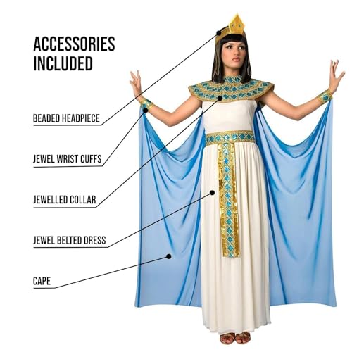Morph Cleopatra Costume, Egyptian Costume Womens, Cleopatra Costumes Women, Greek Goddess Costumes Womens