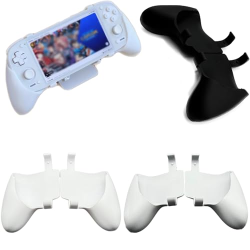 Générique Housse de poignée ergonomique Pour Retroid Pocket 5, Poignée DIY imprimée en 3D Poignée Poignée pour console de jeu Poignée ergonomique (Blanc)