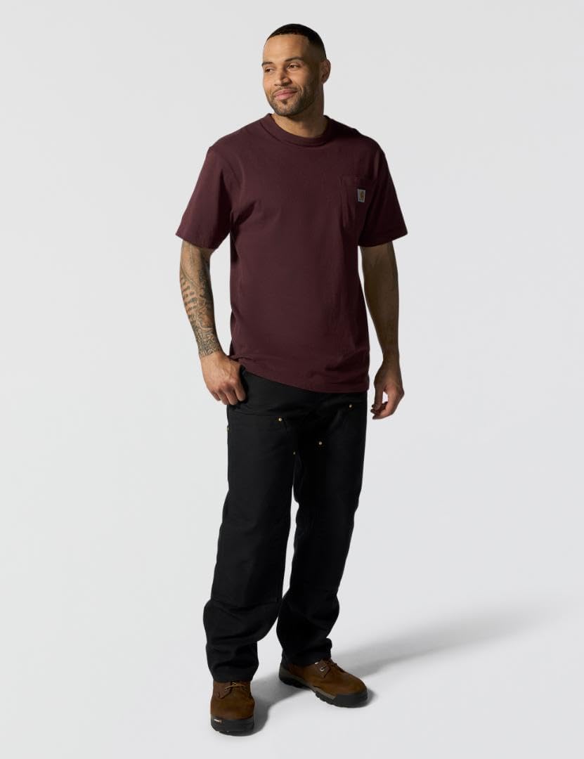 Carhartt Men's B01 Loose Straight Firm Duck Double-Front Dungaree - Image 5