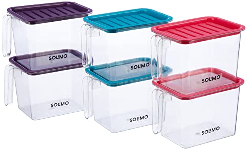 Fridge Storage Container 1100ml Set of 6