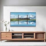 UNHO Ultra Slim TV Wall Mount Bracket for 30–72 Inch TVs, Low Profile 18mm from Wall, Heavy Duty Steel TV Mount up to 50kg, Max VESA 600x400 - Image 6