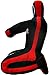 Celebrita MMA Grappling Dummy - Judo Punching Bag, Unfilled - Sitting Position Hands Front