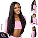 Sensationnel Instant Updown Halfwig Pony - Iud 21 4 Style in 1 Half Wig And Pony Drawstring (1B OFFBLACK)