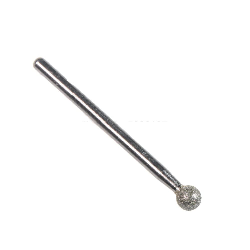 Wiertło diamentowe do szlifowania, 5 szt. głowic szlifierskich z diamentem kulkowym 1,0-6,0 mm(4.0mm)