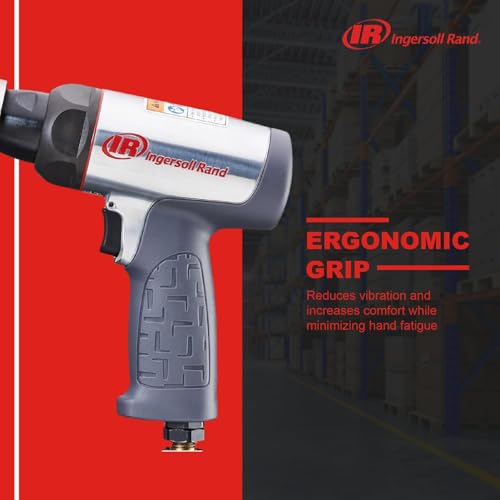 Ingersoll Rand Air Hammer Kit 123MAXHK - Powerful Pneumatic Hammer with Anti-Vibration Short Barrel & Quick-Change Retainer, Pack of 2