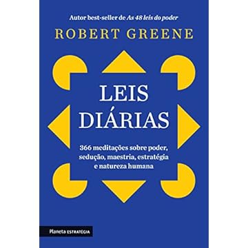 Capa do livro Leis diárias: 366 meditações sobre poder, sedução, maestria, estratégia e natureza humana